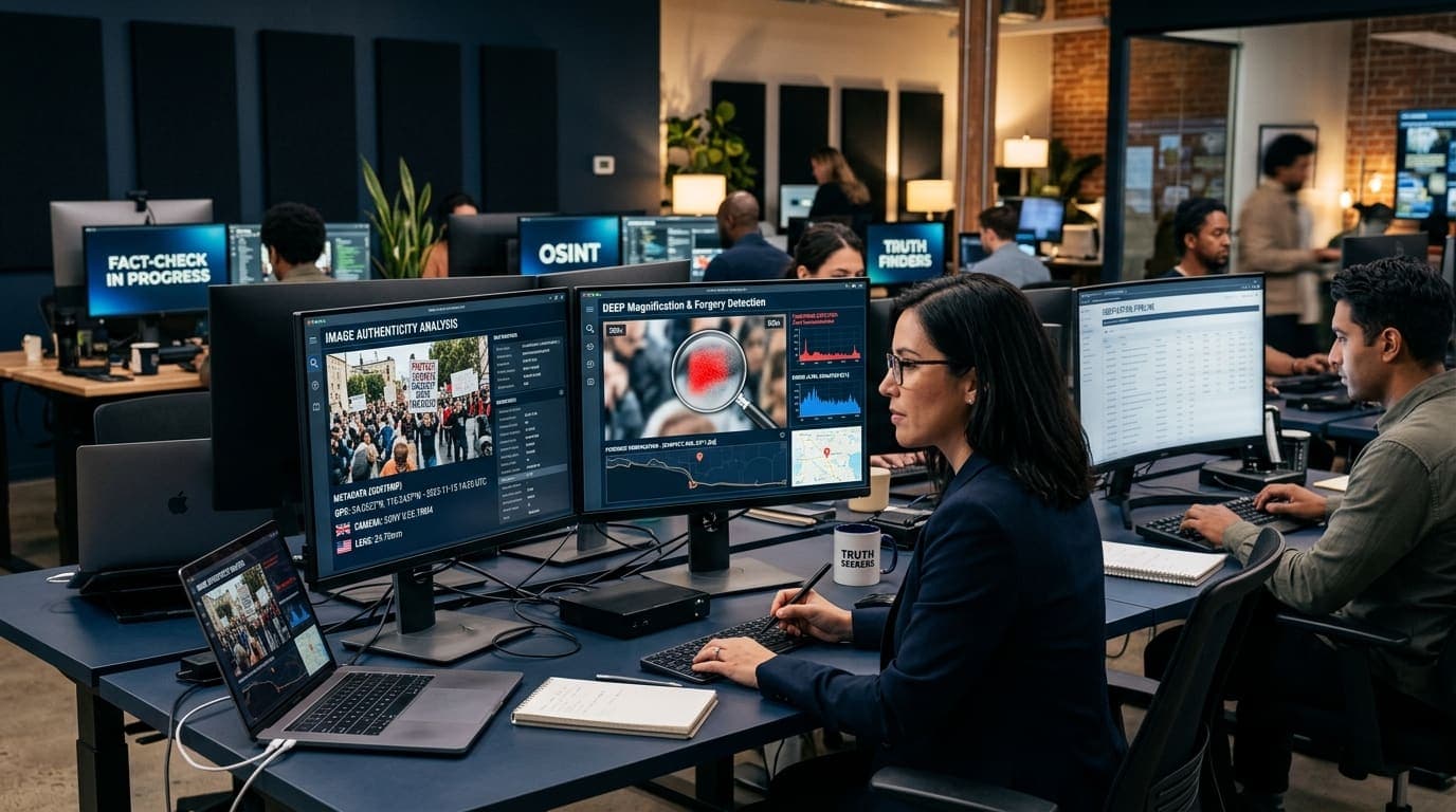 A Journalist's Guide to Verifying Images Before Publication