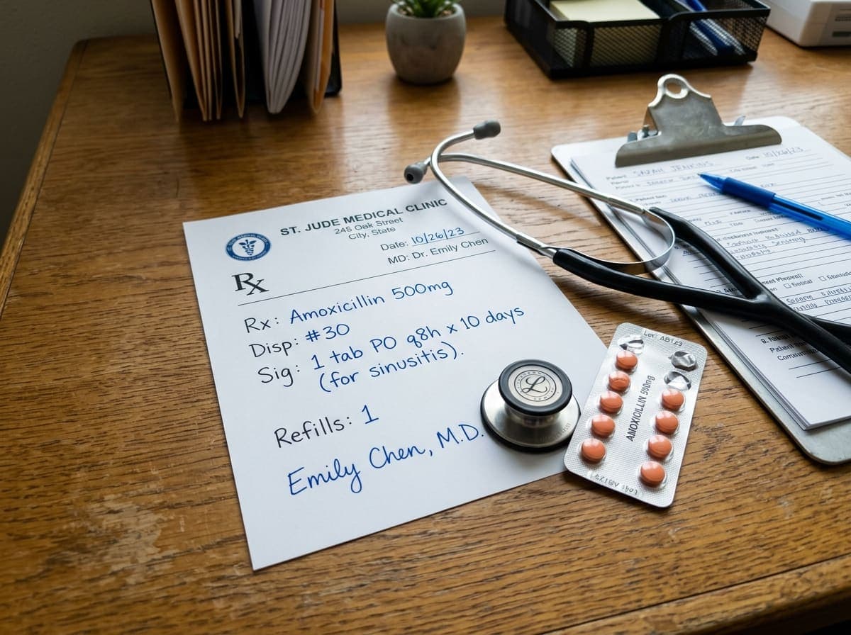 Medical Prescription Note